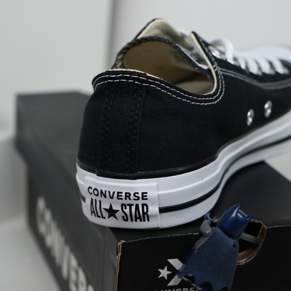 Classic Black Converse All Star Low Top - Picture 7 of 7